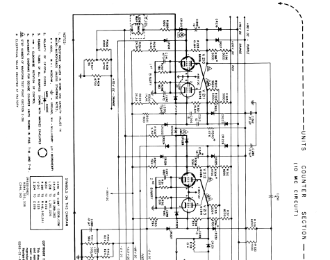 Electronic Counter 524B 525A 526B; Hewlett-Packard, HP; (ID = 743485) Equipment