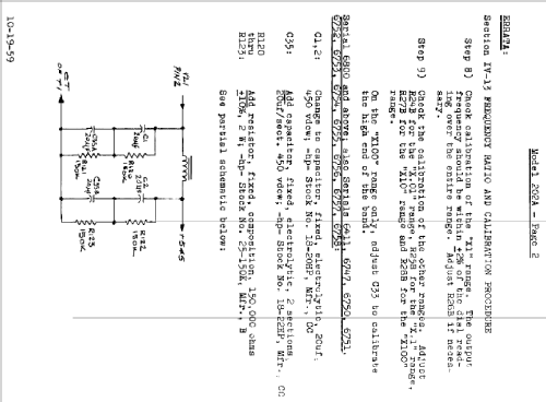 Low Frequency Generator 202A; Hewlett-Packard, HP; (ID = 990062) Equipment