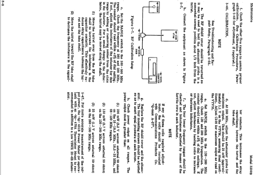 VHF Oscillator 3200B; Hewlett-Packard, HP; (ID = 991228) Equipment