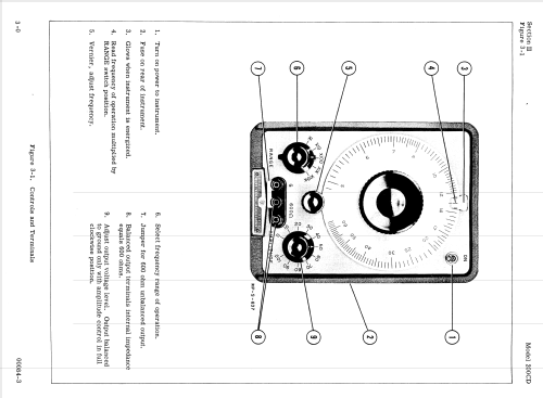 Wide Range Oscillator 200CD; Hewlett-Packard, HP; (ID = 552642) Equipment