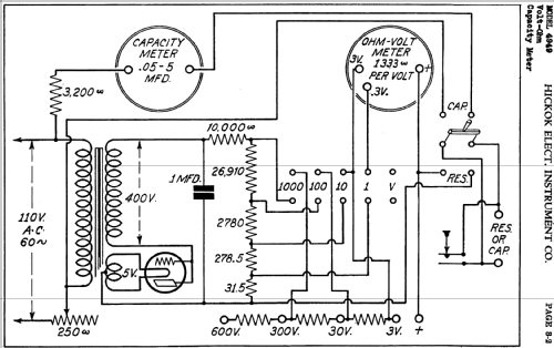 VoltOhmCap 4949; Hickok Electrical (ID = 1140763) Equipment