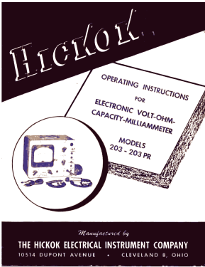 203 ; Hickok Electrical (ID = 2946203) Equipment