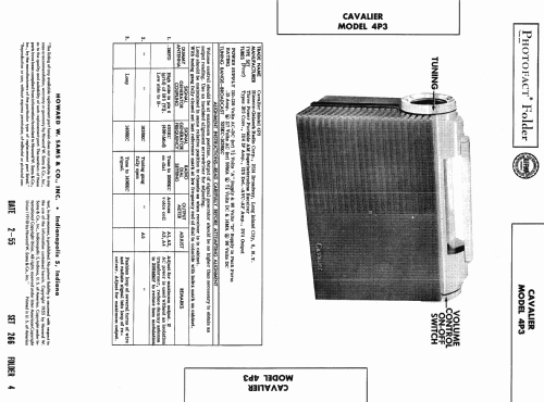 Cavalier 4P3 ; Hinners-Galanek (ID = 465454) Radio