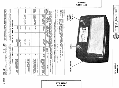 Cavalier 6A2 ; Hinners-Galanek (ID = 465478) Radio