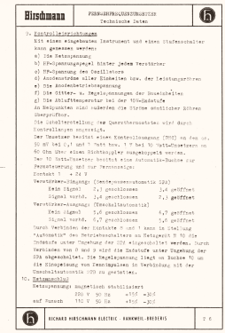 Fernseh-Frequenzumsetzer TVU 33, 31, 13 ; Hirschmann GmbH & Co (ID = 3113086) Commercial TRX