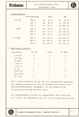 Fernseh-Frequenzumsetzer TVU 33, 31, 13 ; Hirschmann GmbH & Co (ID = 3113087) Commercial TRX