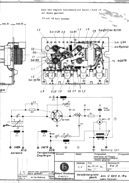 Verstärkerplatte Avn U 6213; Hirschmann GmbH & Co (ID = 3050208) Ampl. RF