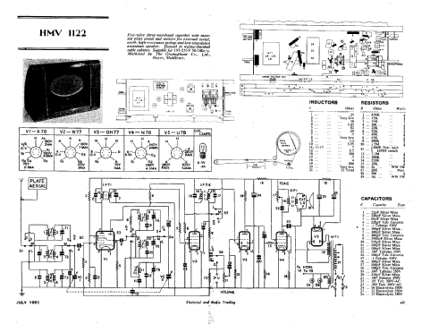 1122; HMV Brand, His (ID = 235000) Radio