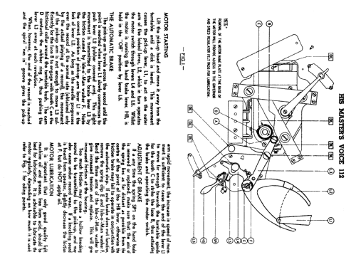 112 Ch= A536B/S R/G; His Master's Voice (ID = 2691476) Radio