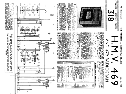 469; HMV Brand, His (ID = 1043080) Radio