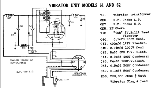 61 Ch= 459B; His Master's Voice (ID = 719354) Radio