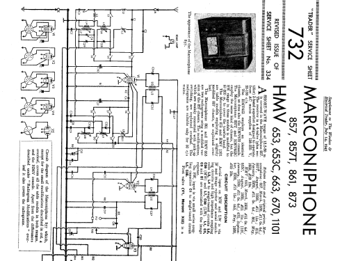 653C; HMV Brand, His (ID = 2177942) Radio