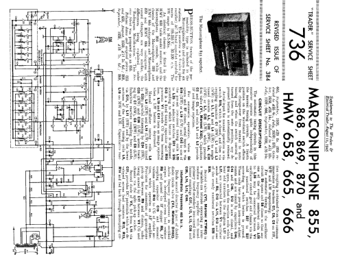 658; HMV Brand, His (ID = 1254565) Radio