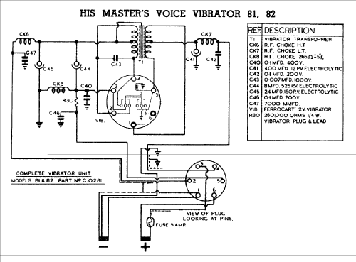 81 Ch= 451BS; His Master's Voice (ID = 799824) Radio