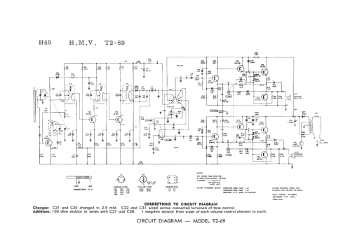 Nippergram T2-69 Ch= T2; His Master's Voice (ID = 2013035) Radio