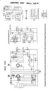 Radiomobile 203 XC; His Master's Voice N (ID = 2727815) Car Radio