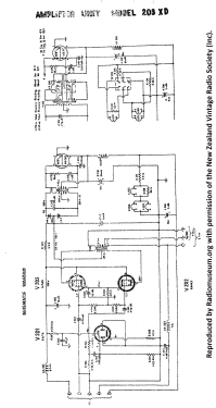 Radiomobile 203 XD; His Master's Voice N (ID = 2727830) Car Radio