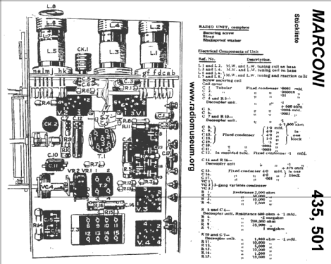 Table Radiogram 501; HMV Brand, His (ID = 981191) Radio