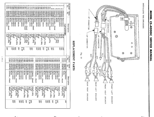 4 Channel System IC Car Stereo 8 CS-4000IC; Hitachi Ltd.; Tokyo (ID = 1629821) R-Player