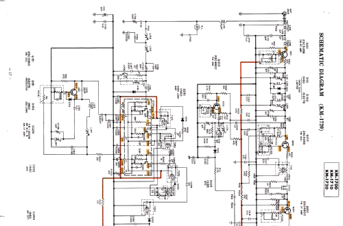 Autoradio KM-1720; Hitachi Ltd.; Tokyo (ID = 1629365) Car Radio