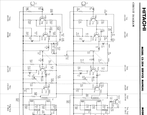 Recorder CS-204; Hitachi Ltd.; Tokyo (ID = 758138) Enrég.-R