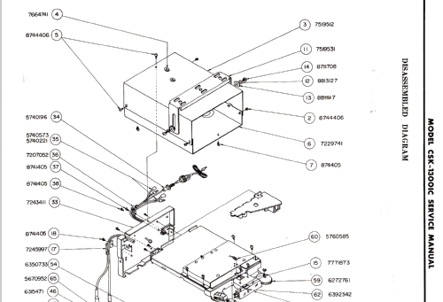 CSK-1300IC; Hitachi Ltd.; Tokyo (ID = 1628140) Car Radio