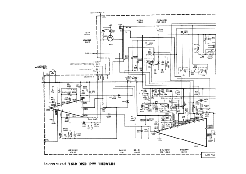 CSK-419L; Hitachi Ltd.; Tokyo (ID = 1315125) Car Radio