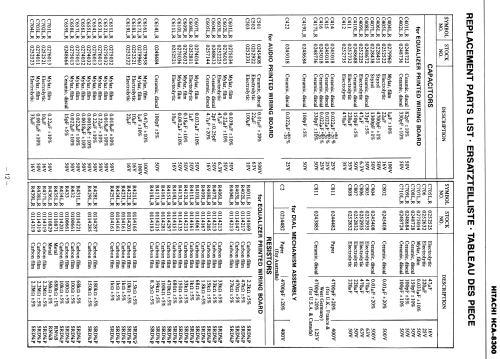 HCA-8300; Hitachi Ltd.; Tokyo (ID = 1756929) Ampl/Mixer