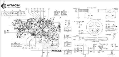 10 Transistor Radio KH-1015H; Hitachi Ltd.; Tokyo (ID = 924431) Radio