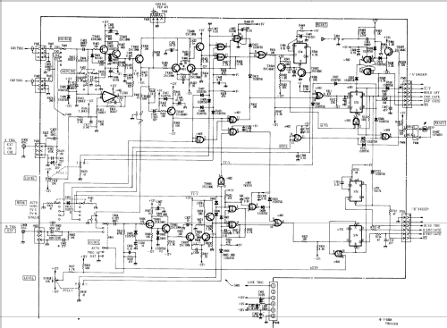 Oscilloscope V-550B; Hitachi Ltd.; Tokyo (ID = 2052337) Ausrüstung