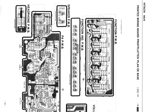 Stereo Amplifier HA-6; Hitachi Ltd.; Tokyo (ID = 1755625) Ampl/Mixer