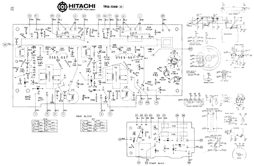 Tape Recorder TRQ 134D; Hitachi Ltd.; Tokyo (ID = 913845) R-Player