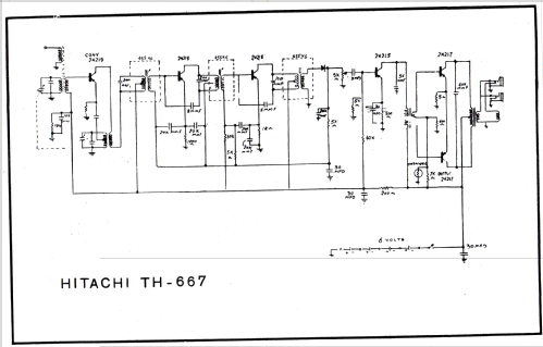 TH-667; Hitachi Ltd.; Tokyo (ID = 329517) Radio