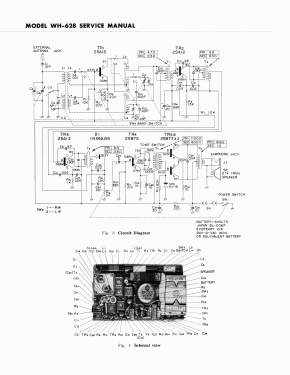 WH-628; Hitachi Ltd.; Tokyo (ID = 2962203) Radio