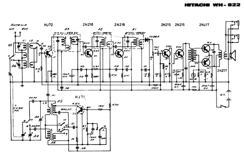 Kelly WH-822; Hitachi Ltd.; Tokyo (ID = 1757968) Radio