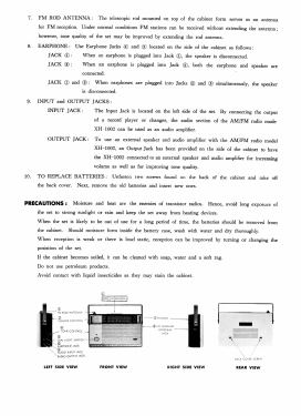 XH-1002; Hitachi Ltd.; Tokyo (ID = 2961804) Radio