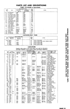 20M500 Ch= 183T; Hoffman Radio Corp.; (ID = 3051727) Television