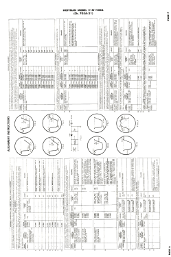 21M1100A Ch= 703A-21; Hoffman Radio Corp.; (ID = 2720730) Television