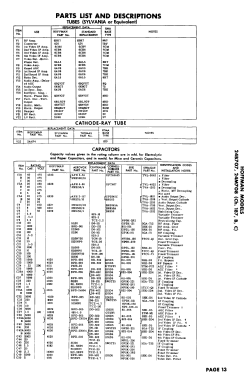 24B707 Ch= 187B; Hoffman Radio Corp.; (ID = 3018516) Television