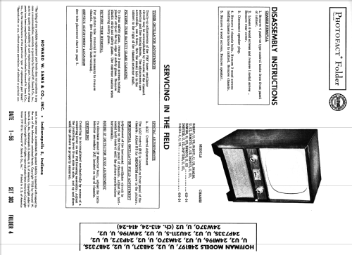 24B732S Ch= 414-24; Hoffman Radio Corp.; (ID = 2699092) Television