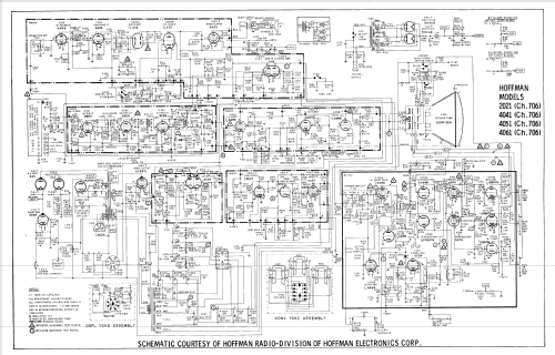 4041 Ch= 706; Hoffman Radio Corp.; (ID = 1760137) Television