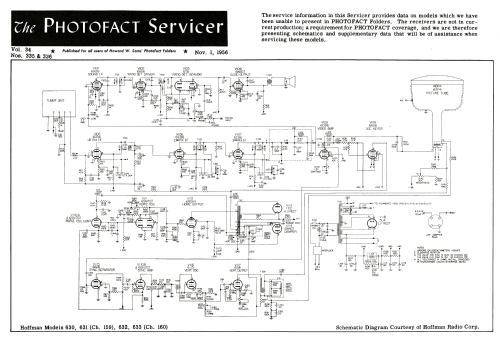 630 Ch=159; Hoffman Radio Corp.; (ID = 1972956) Television