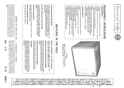 7M181P Ch= 307-17; Hoffman Radio Corp.; (ID = 2142010) Television