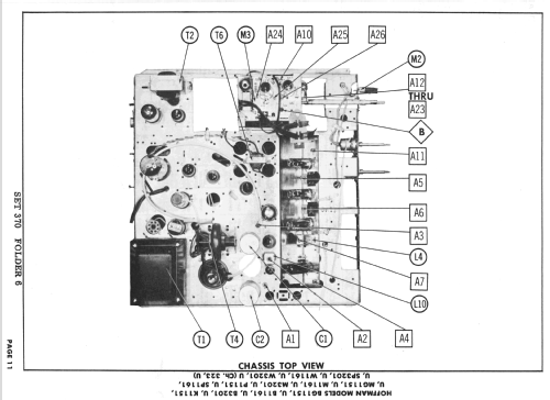 B1161U Ch= 323U; Hoffman Radio Corp.; (ID = 2432456) Television