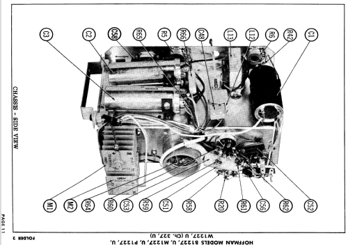 B1227 Ch= 327; Hoffman Radio Corp.; (ID = 996377) Television