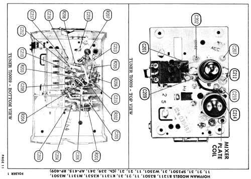 B1311 Ch= 339; Hoffman Radio Corp.; (ID = 935349) Television