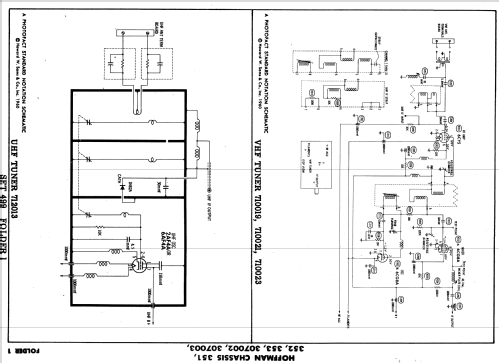 B1367 Ch= 351; Hoffman Radio Corp.; (ID = 582999) Television