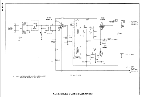 B3071 Ch= 322; Hoffman Radio Corp.; (ID = 2442717) Television