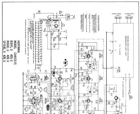 B3191 Ch= 420; Hoffman Radio Corp.; (ID = 1867140) Television