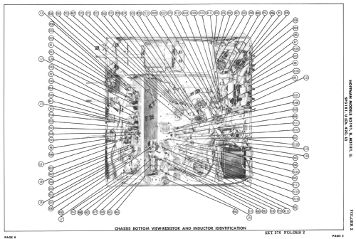 B3191 Ch= 420; Hoffman Radio Corp.; (ID = 2459356) Television